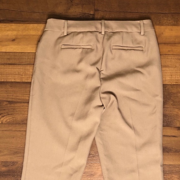 TALBOTS HAMPSHIRE ANKLE PANTS- Toasted Coconut 4 - Picture 6 of 7